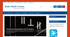 Desktop Screenshot of makemathagame.com